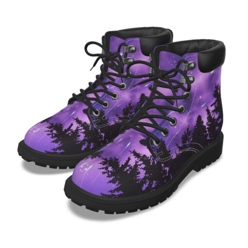 Dark Forest Meteor Shower Classic Boots - Image 2