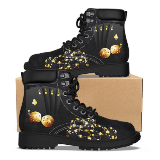 Casino Cards Dice Classic Boots