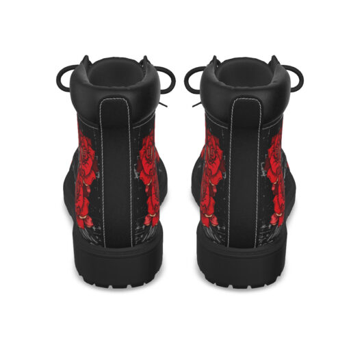 Dead Head Moth Over Roses Classic Boots - Image 7