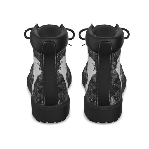 Grunge Spade Skull Classic Boots - Image 4