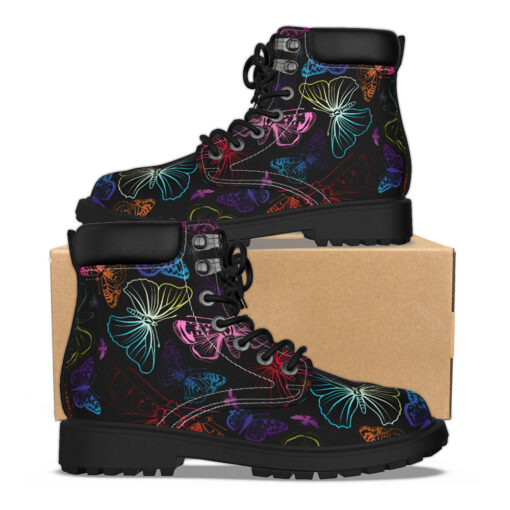 Colorful Butterflies Classic Boots