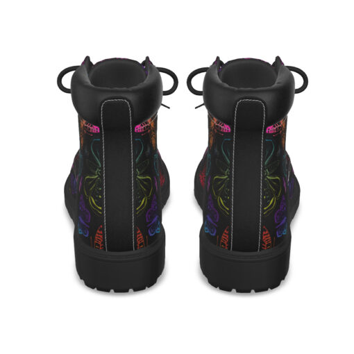 Colorful Butterflies Classic Boots - Image 4