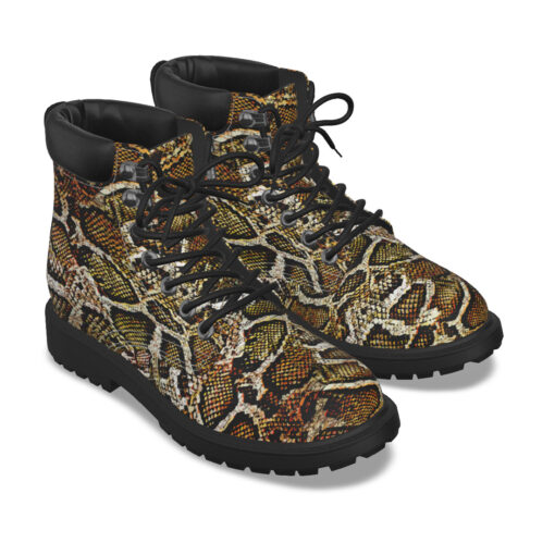 Snake Skin Classic Boots - Image 6