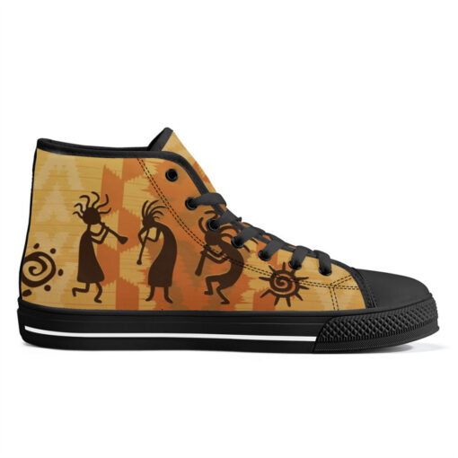 Kokopelli Figures High-Top Shoes - Image 5