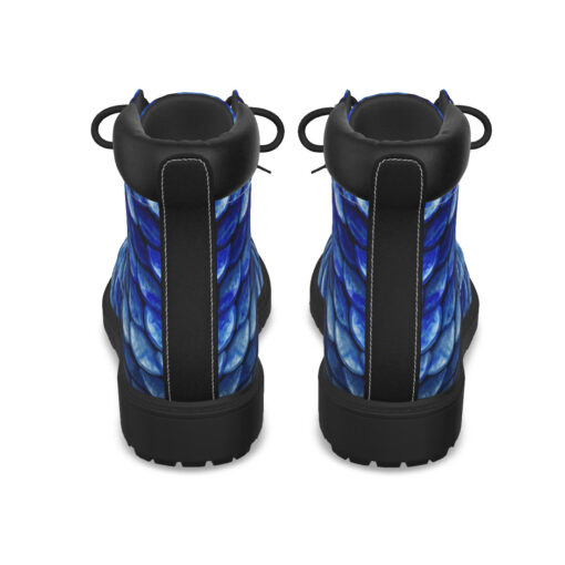 Blue Fish Scales Classic Boots - Image 4