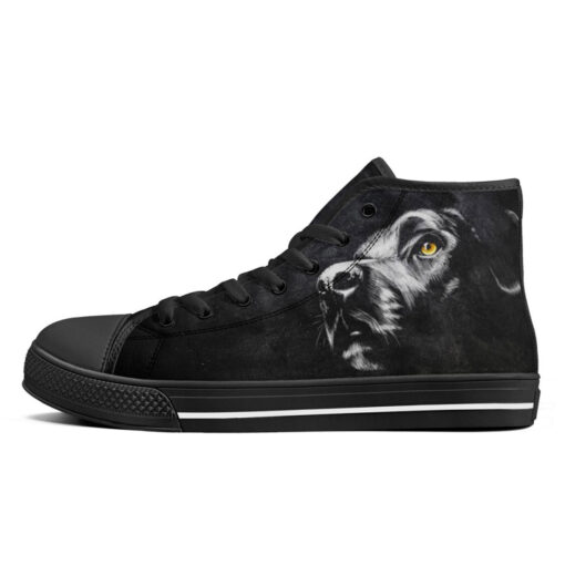 Labrador Retriever Dog High-Top Shoes - Image 4