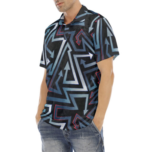 Graffiti Arrows Velvet Polo Shirt