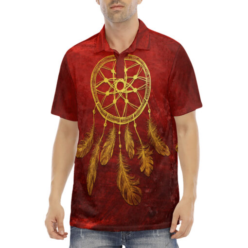 Dream Catcher Velvet Polo Shirt - Image 2