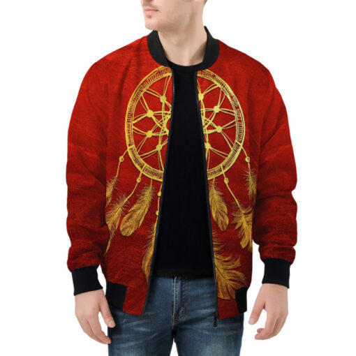 Dream Catcher Mandala Bomber Jacket