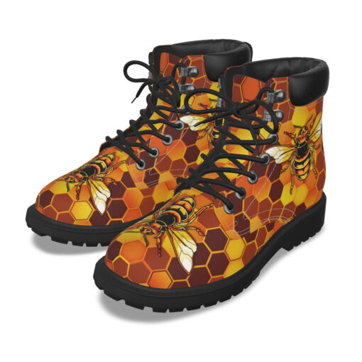 Bees Honeycomb Classic Boots - Image 2