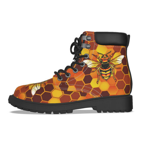 Bees Honeycomb Classic Boots - Image 3