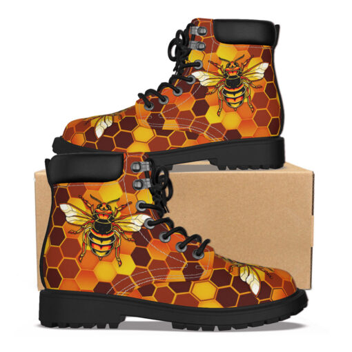 Bees Honeycomb Classic Boots