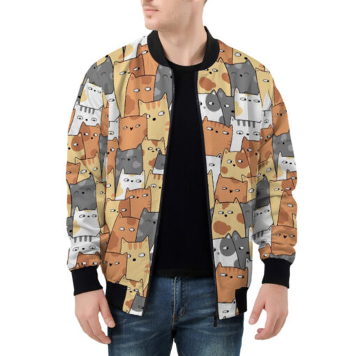 Cute Kittens Bomber Jacket