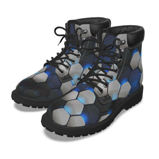 Hexagonal Modern Tech Classic Boots - Image 2