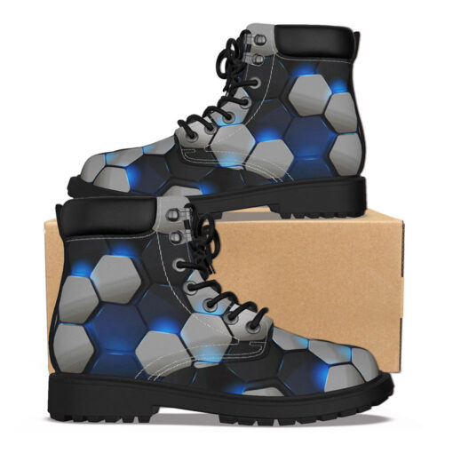 Hexagonal Modern Tech Classic Boots