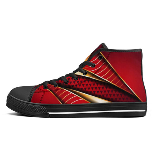 Luxury Futuristic Tech High-Top Shoes - Image 4