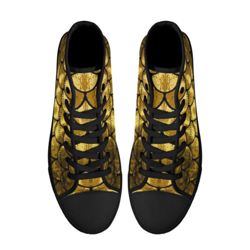 Golden Scales High-Top Shoes - Image 3