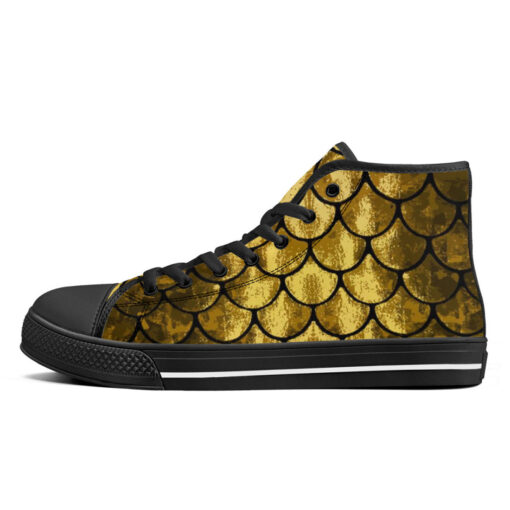 Golden Scales High-Top Shoes - Image 4