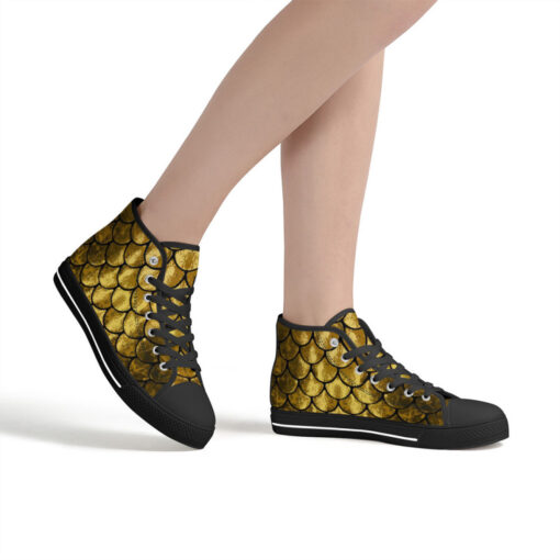 Golden Scales High-Top Shoes - Image 7