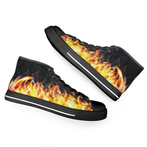 Fire Smoke High-Top Shoes - Image 6