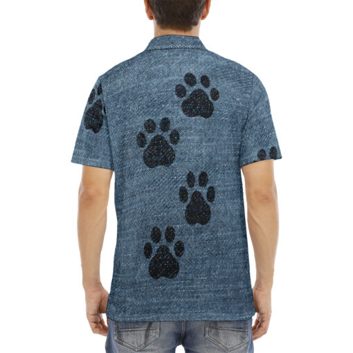 Maine Coon Cat Velvet Polo Shirt - Image 4