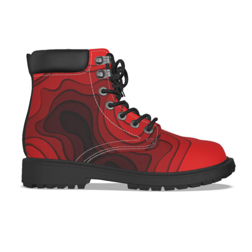 Red Waves Classic Boots - Image 5