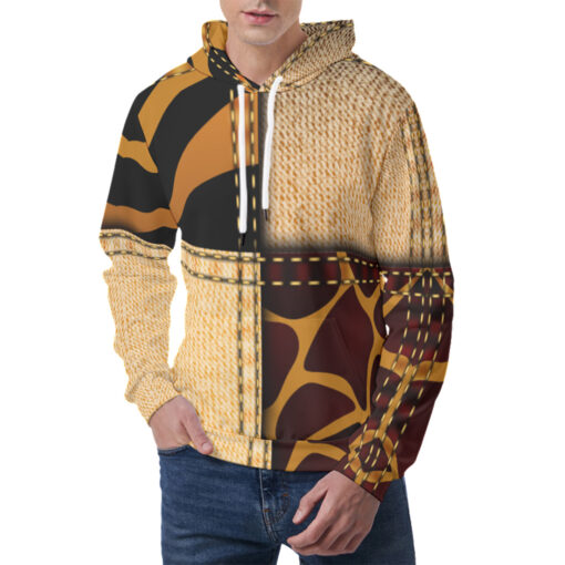 Safari Patchwork Men's Hoodie