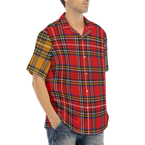 Multicolor Checkered Hawaiian Shirt - Image 2