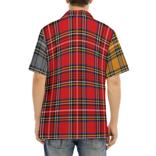 Multicolor Checkered Hawaiian Shirt - Image 4