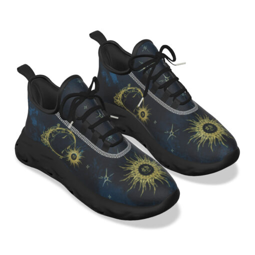 Esoteric Sun Crescent Moon Sports Shoes - Image 5