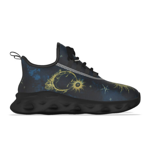 Esoteric Sun Crescent Moon Sports Shoes - Image 6