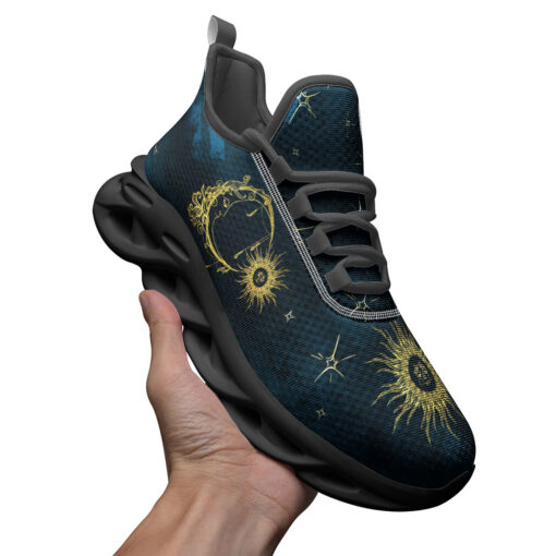 Esoteric Sun Crescent Moon Sports Shoes - Image 3