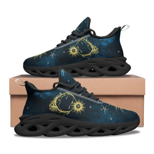 Esoteric Sun Crescent Moon Sports Shoes - Image 2