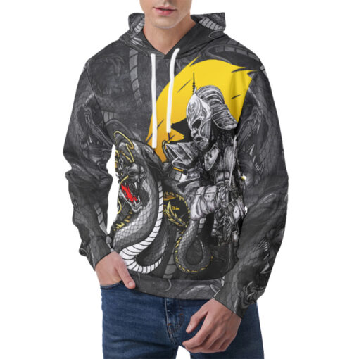 Dragon and Samurai Men's Hoodie