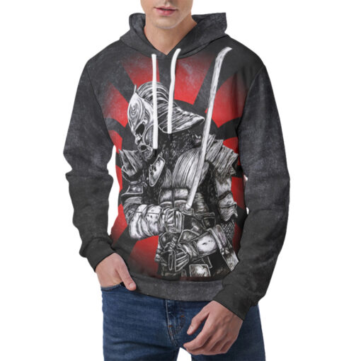 Samurai with Katana Men's Hoodie