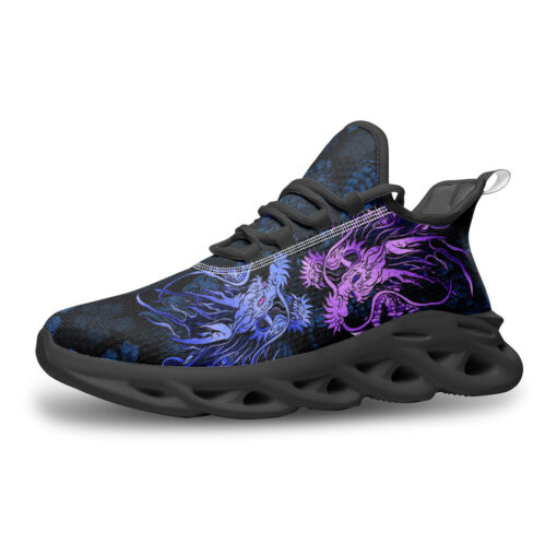 Glow Dragons Fight Sports Shoes