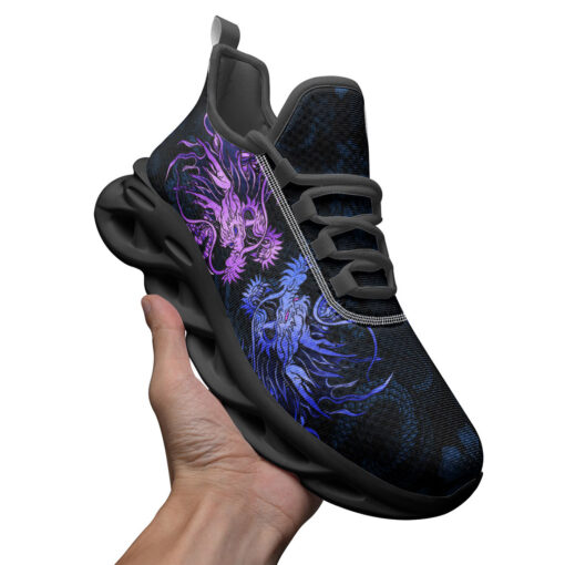 Glow Dragons Fight Sports Shoes - Image 3