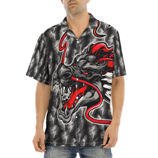 Fantasy Dragon Head Hawaiian Shirt