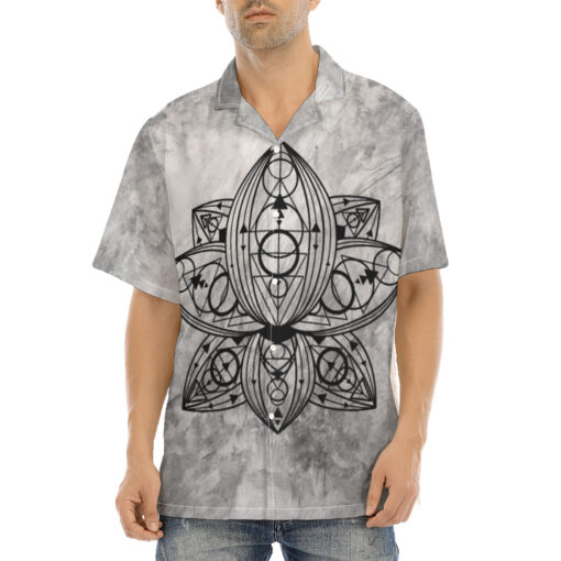 Lotus Flower Hawaiian Shirt