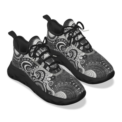 Henna Paisley Mehndi Sports Shoes - Image 5