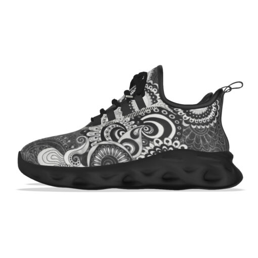 Henna Paisley Mehndi Sports Shoes - Image 7