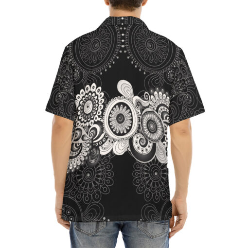 Paisley Henna Mehndi Hawaiian Shirt - Image 4