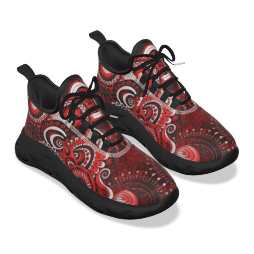 Henna Mehndi Paisley Sports Shoes - Image 5