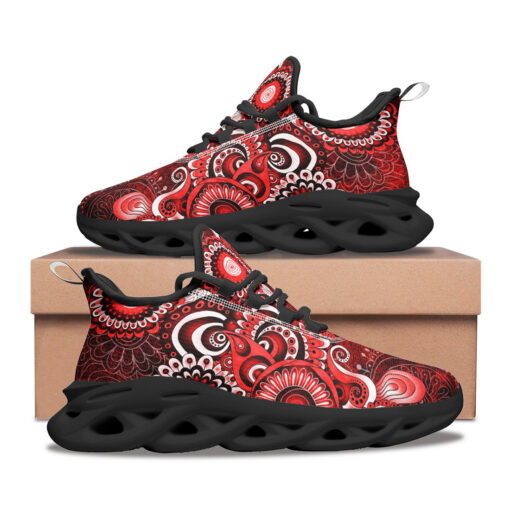 Henna Mehndi Paisley Sports Shoes - Image 2