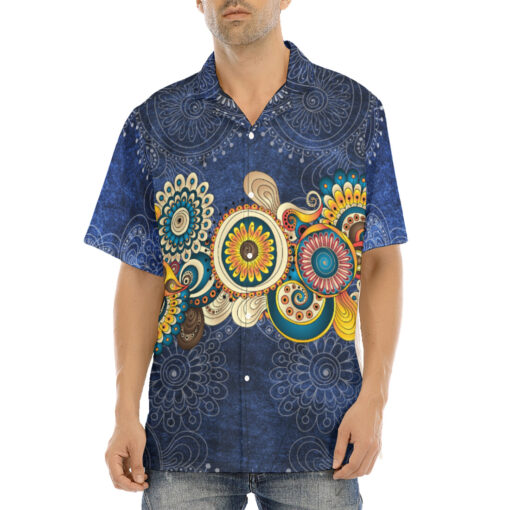 Henna Paisley Mehndi Hawaiian Shirt