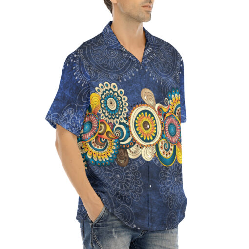 Henna Paisley Mehndi Hawaiian Shirt - Image 2