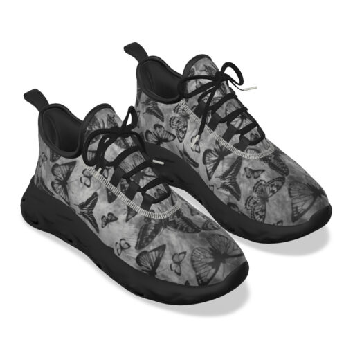 Black Butterflies Sports Shoes - Image 5