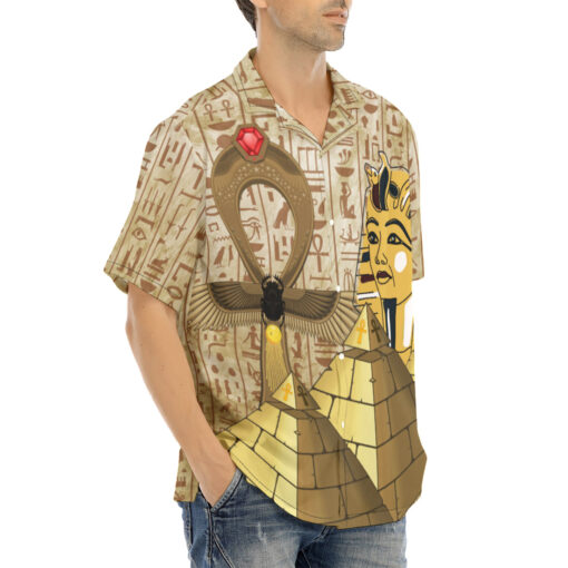 Ancient Egypt Pharaoh Hawaiian Shirt - Image 2