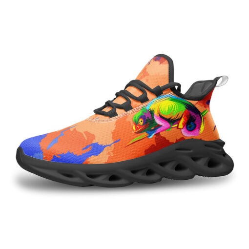 Multicolored Chameleon Sports Shoes