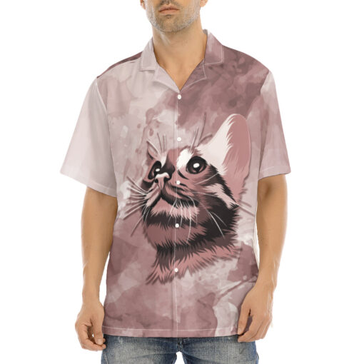 Oriental Cat Muzzle Hawaiian Shirt